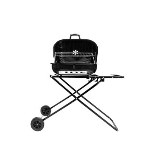 Parrilla plegable con Ruedas