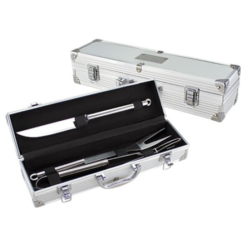 Deluxe BBQ Set Metálico