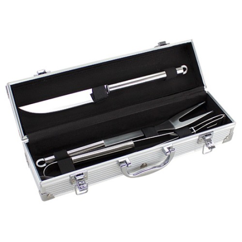 Deluxe BBQ Set Metálico