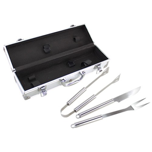 Deluxe BBQ Set Metálico