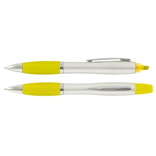 Bolígrafo con Destacador Wind Satin