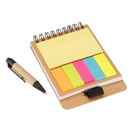 Memo Set Ecológico con Bolígrafo