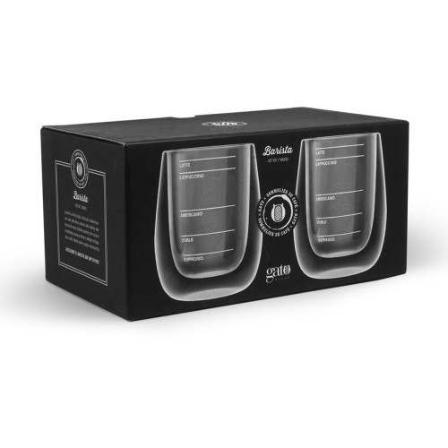 Set de vasos de vidrio 
