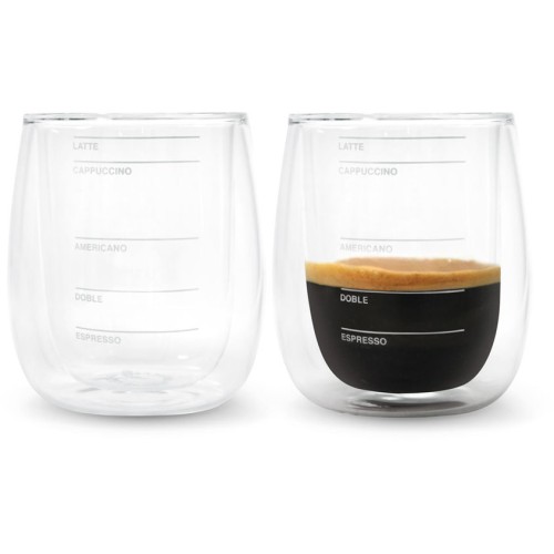 Set de vasos de vidrio 