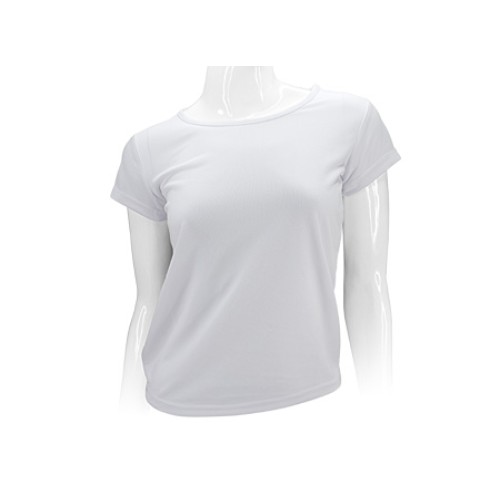 Polera Manga Corta Poliéster Mujer