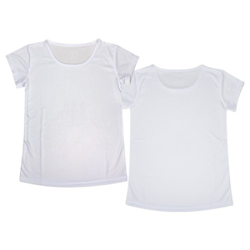 Polera Manga Corta Poliéster Mujer