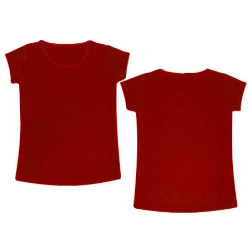 Polera Manga Corta Poliéster Mujer