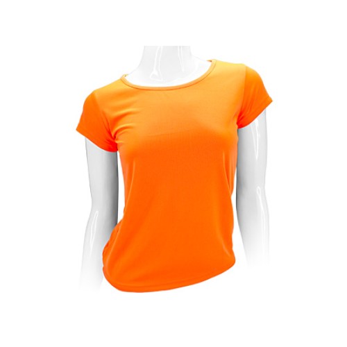 Polera Manga Corta Poliéster Mujer