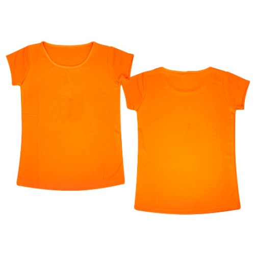 Polera Manga Corta Poliéster Mujer