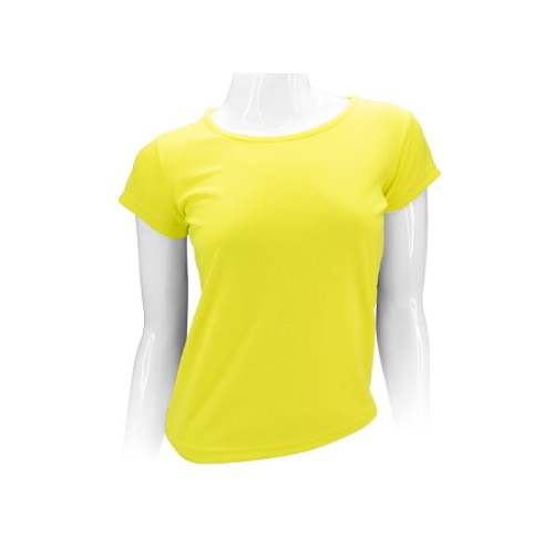 Polera Manga Corta Poliéster Mujer