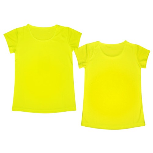 Polera Manga Corta Poliéster Mujer
