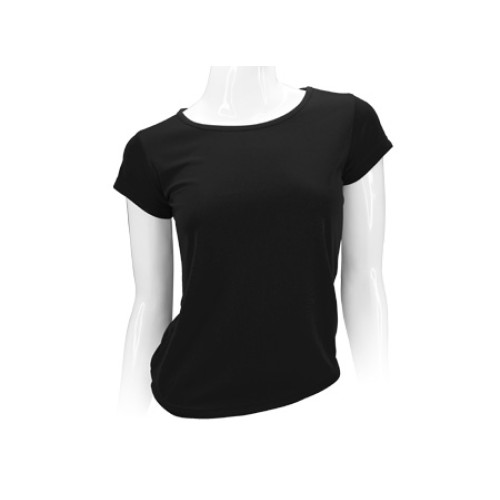Polera Manga Corta Poliéster Mujer