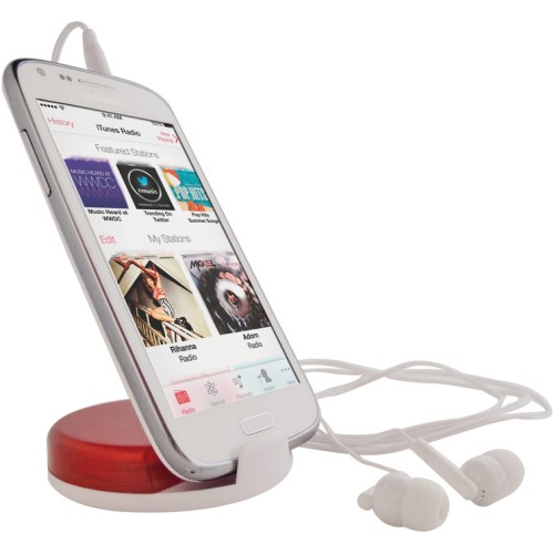 AUDÍFONOS Y SOPORTE PARA CELULARES 