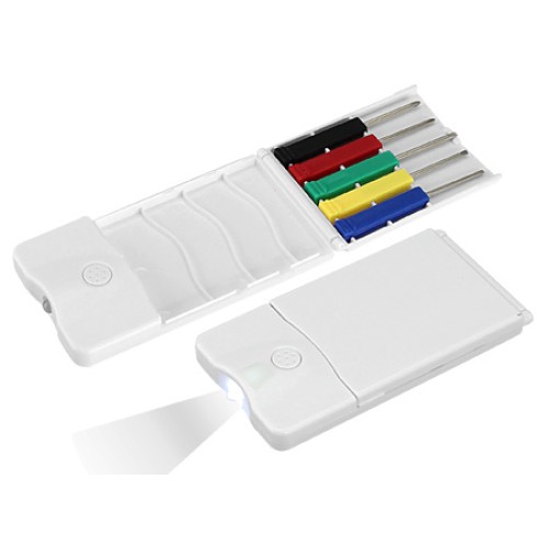 Set Mini-Destornilladores y LED