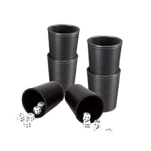 Set de 6 Cachos de PU Negro