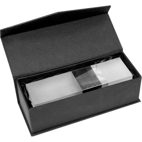 Trofeo de cristal rectangular