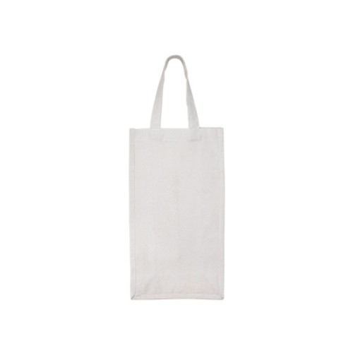 Bolsa 2 Botellas de Vino 100% Algodón Canvas
