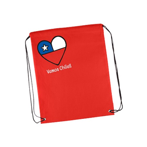 Mochila tipo Morral Vamos Chile!!