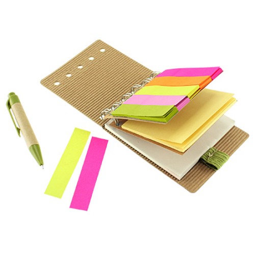 Memo Set Ecológico con Bolígrafo