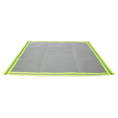 Alfombra reflectante anti-flama