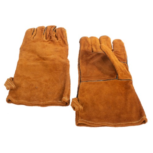 Par de Guantes de Cuero Gamuza