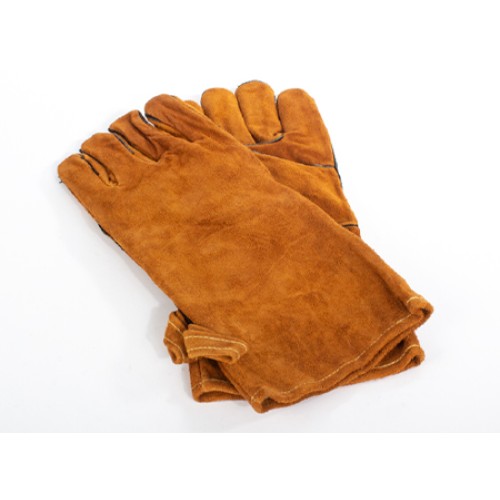 Par de Guantes de Cuero Gamuza