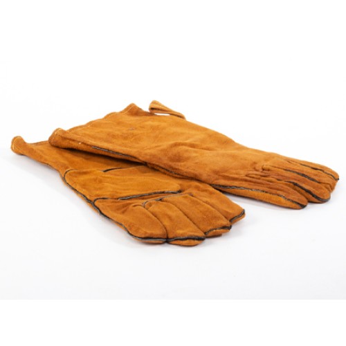 Par de Guantes de Cuero Gamuza