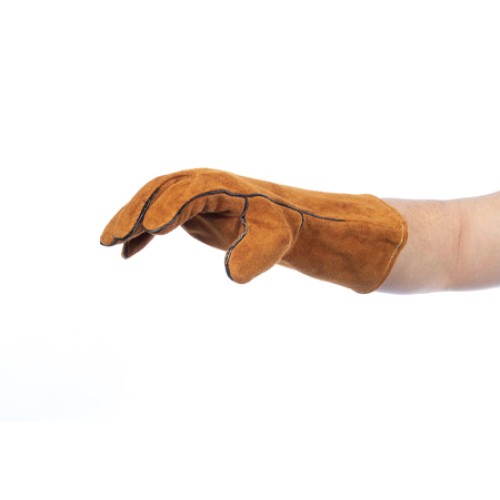 Par de Guantes de Cuero Gamuza