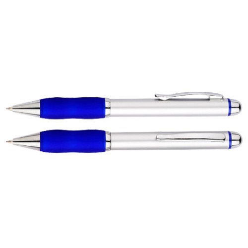 Bolígrafo Plástico Qasar Silver