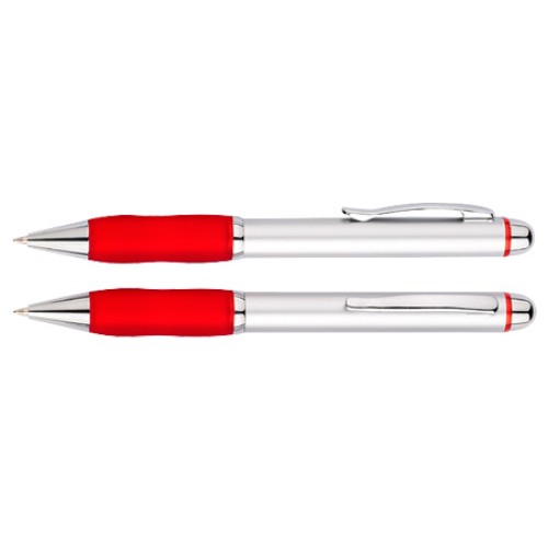 Bolígrafo Plástico Qasar Silver