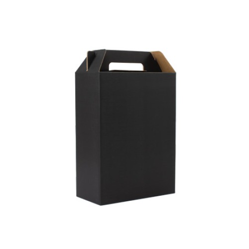 Caja autoarmable con asas, 26x35x13 cm