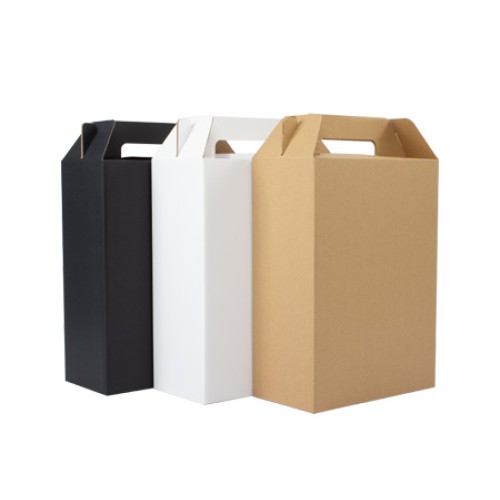 Caja autoarmable con asas, 26x35x13 cm