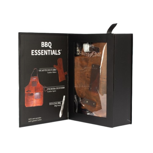 Set Asador de Cuero de Búfalo