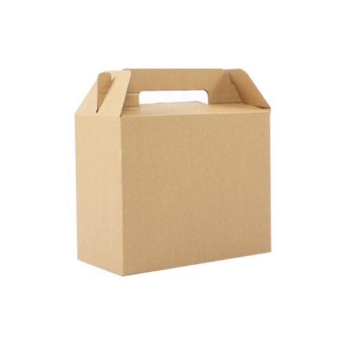Caja autoarmable con asas, 25x20x12 cm