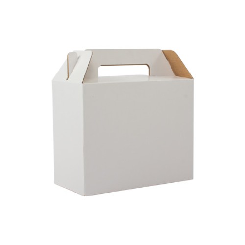 Caja autoarmable con asas, 25x20x12 cm