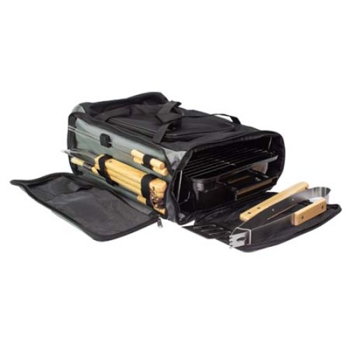 Set Bolso - Cooler - Parrilla - Herramientas