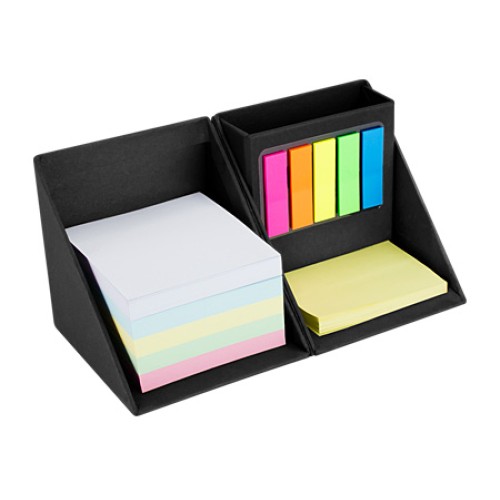 Memo Set Cubo Ecológico con Porta-Lápices