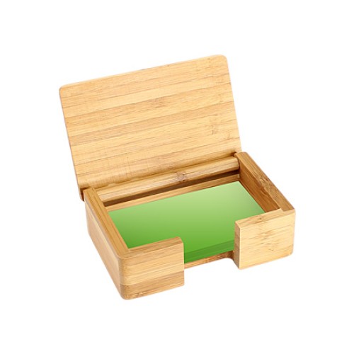 Tarjetero Sobremesa de Bamboo