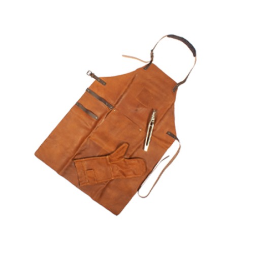 Set Asador de Cuero de Búfalo