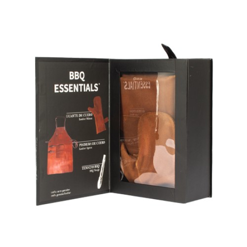 Set Asador de Cuero de Búfalo