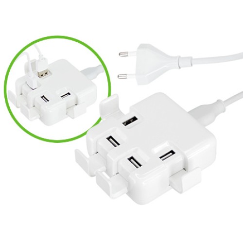 Hub USB 4 Puertos Power Strip