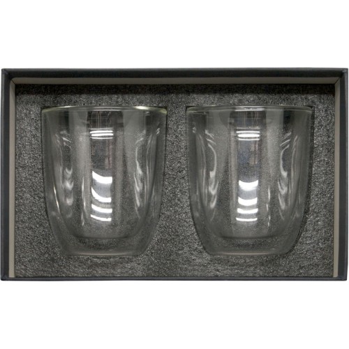 SET DE VASOS DE VIDRIO “DOUBLE”