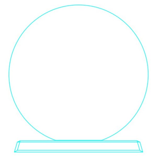 Galvano Cristal Circular CTA 00