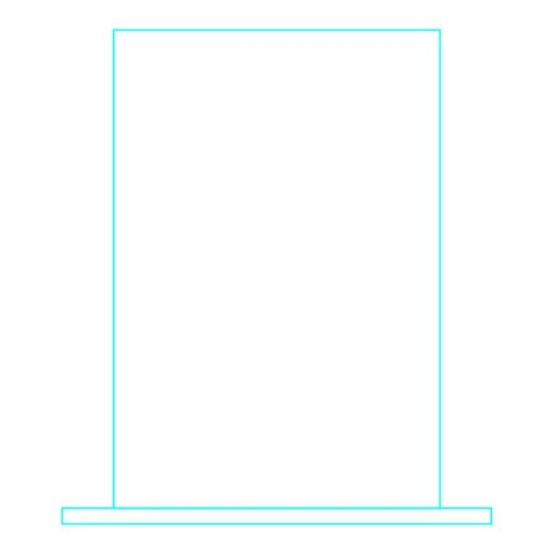 Galvano Cristal Rectangular LSA 11