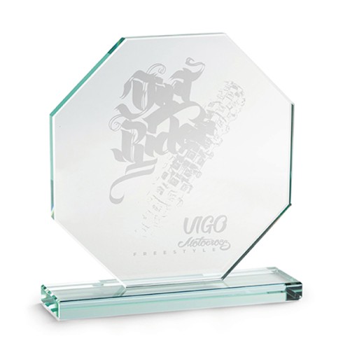 Galvano Cristal Octagonal 2349