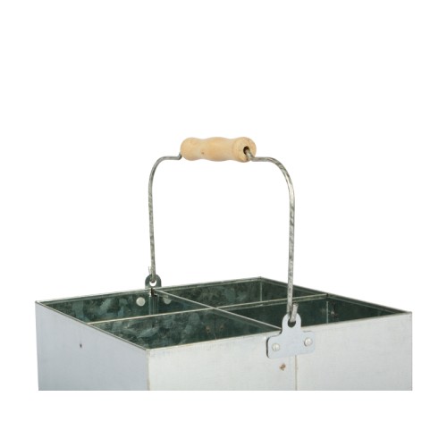 Canasto Galvanizado con mango