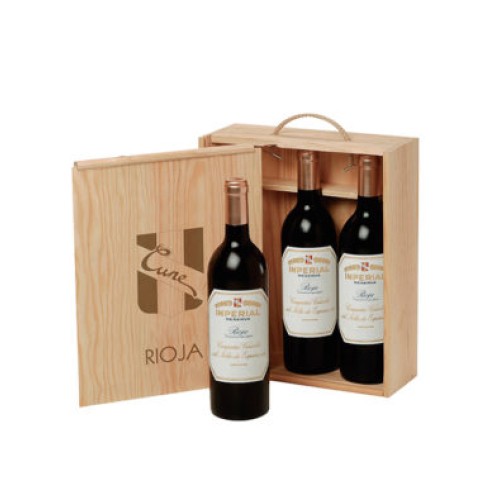 Caja Madera 2 Vinos