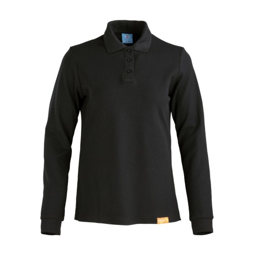 POLERA POLO 80% ALGODÓN MANGA LARGA MUJER