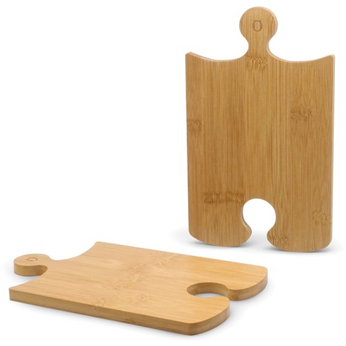Set de tablas de bambú PUZZLE