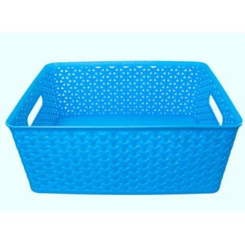 Canasto plástico 15 lt con tapa